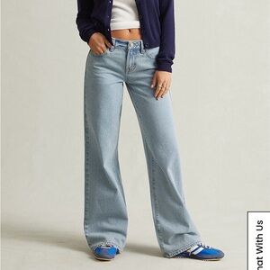 Rare Edit denim pacsun low rise baggy jeans
